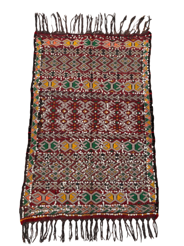 Zina, a Zayani Moroccan kilim, 126 x 84 cm